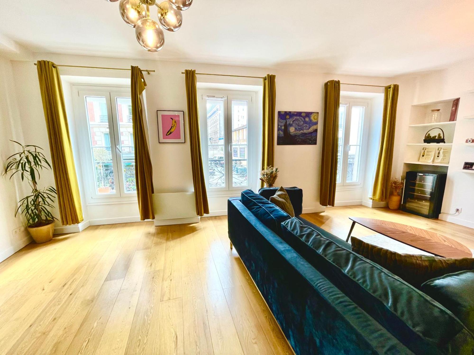 Appartement Elegant & Chic A Париж Екстериор снимка