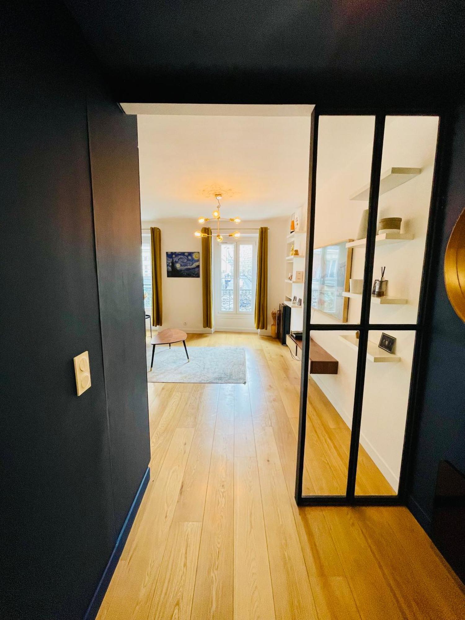 Appartement Elegant & Chic A Париж Екстериор снимка